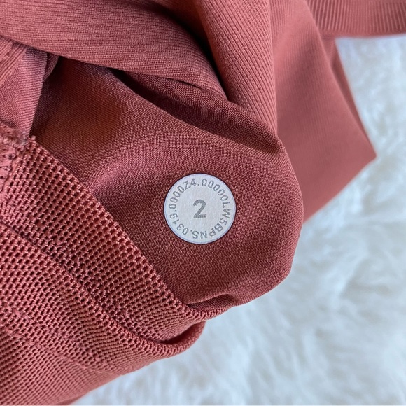 Lululemon On the Fly 7/8 Pant Luxtreme Rustic Clay Pants 2 - Picture 6 of 11